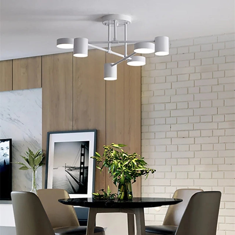 Cervia: Modern LED Ceiling Light in Circle Design – for Living Room & Bedroom