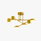 Cervia: Modern LED Ceiling Light in Circle Design – for Living Room & Bedroom