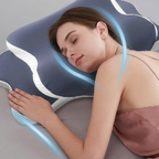 Cervical Memory Foam Pillow Contour Ergonomic Design Multi Position