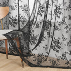 CharmSpitze: Sheer Curtains with Romantic Design for a Bright Living Atmosphere
