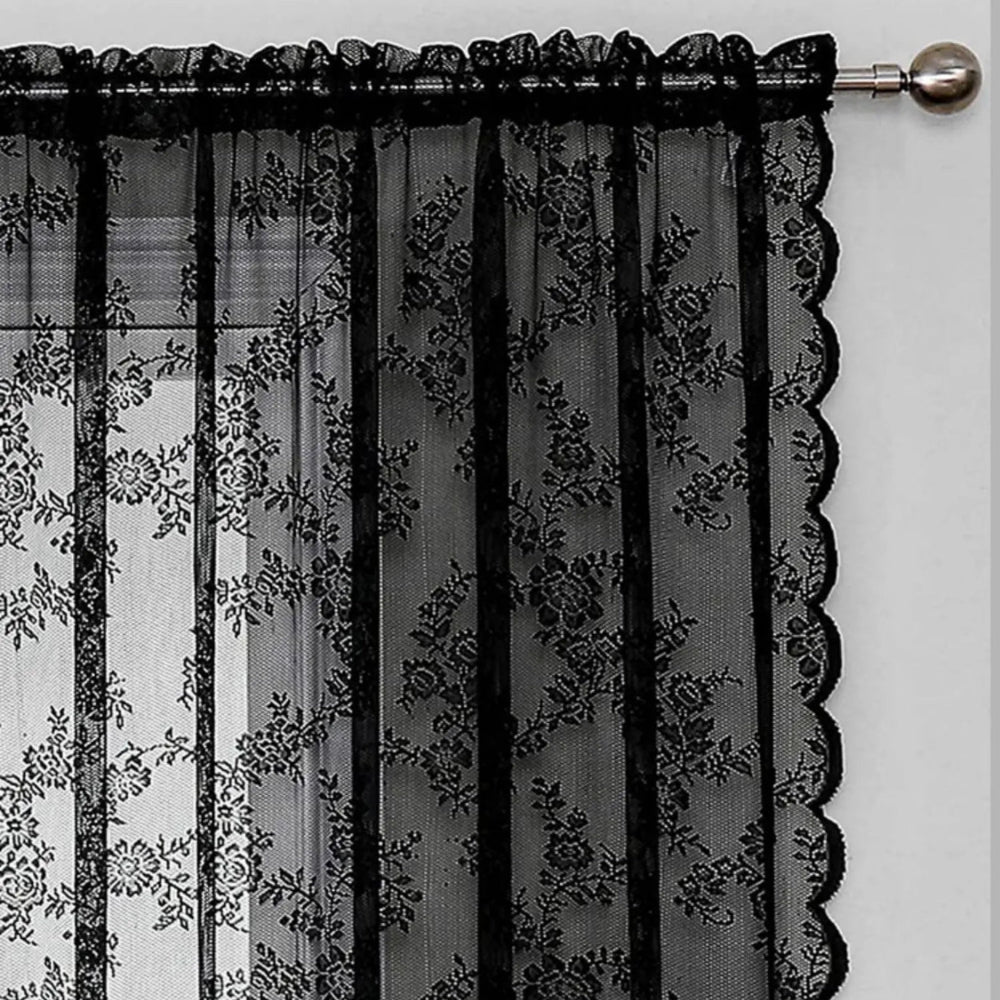 CharmSpitze: Sheer Curtains with Romantic Design for a Bright Living Atmosphere