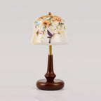 Chatsworth Hummingbird Glass Shade Table Lamp