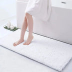Bath Mat Chenille Non Slip Washable Bathroom Rug