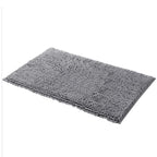 Bath Mat Chenille Non Slip Washable Bathroom Rug