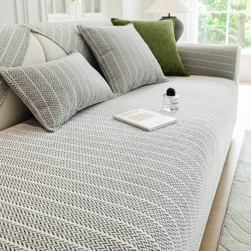 Sofa Cover Non Slip Woven Pet Friendly Furniture Protector