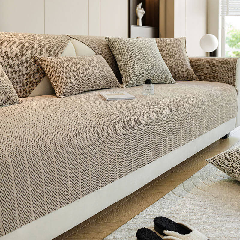 Sofa Cover Non Slip Woven Pet Friendly Furniture Protector