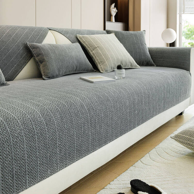 Sofa Cover Non Slip Woven Pet Friendly Furniture Protector
