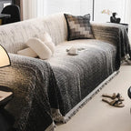 Chenillepur: Sofa cover in a modern neutral tone with durable protection & cozy texture – for sofa & living area