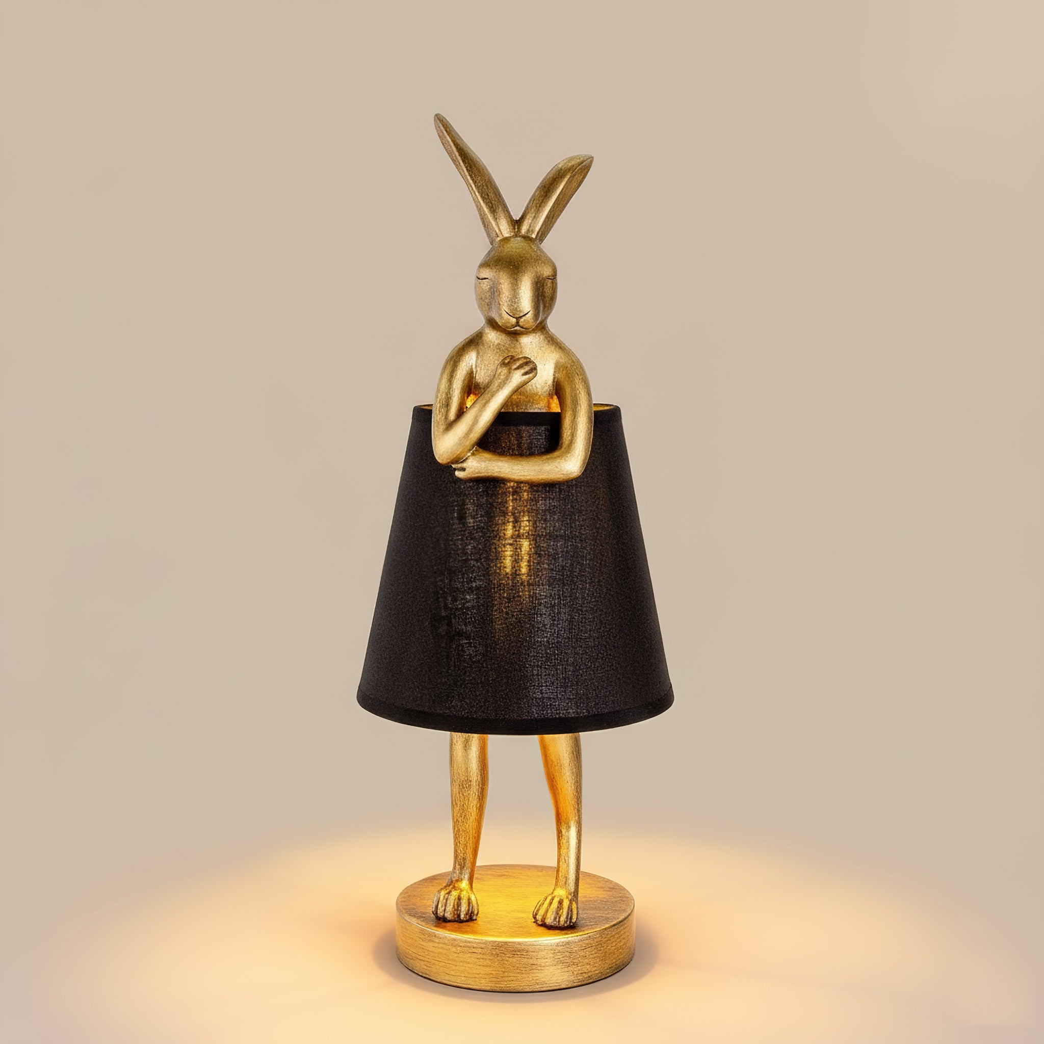 Chester Whimsical Resin Rabbit Table Lamp