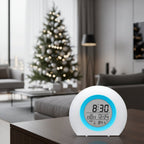 Childrens Alarm Clock Digital LED Night Light Snooze Function