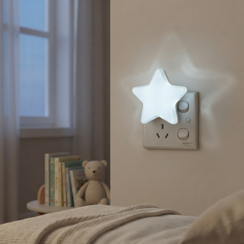 Children's LED Night Light Plug In Child Safe