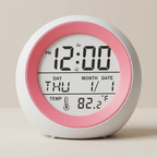 Childrens Alarm Clock Digital LED Night Light Snooze Function