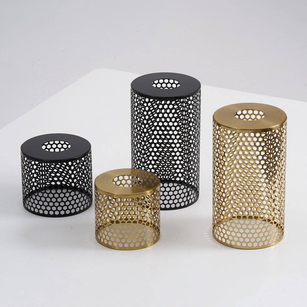 Chiswick Double-Layer Glass and Mesh Pendant Light