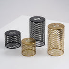 Chiswick Double-Layer Glass and Mesh Pendant Light