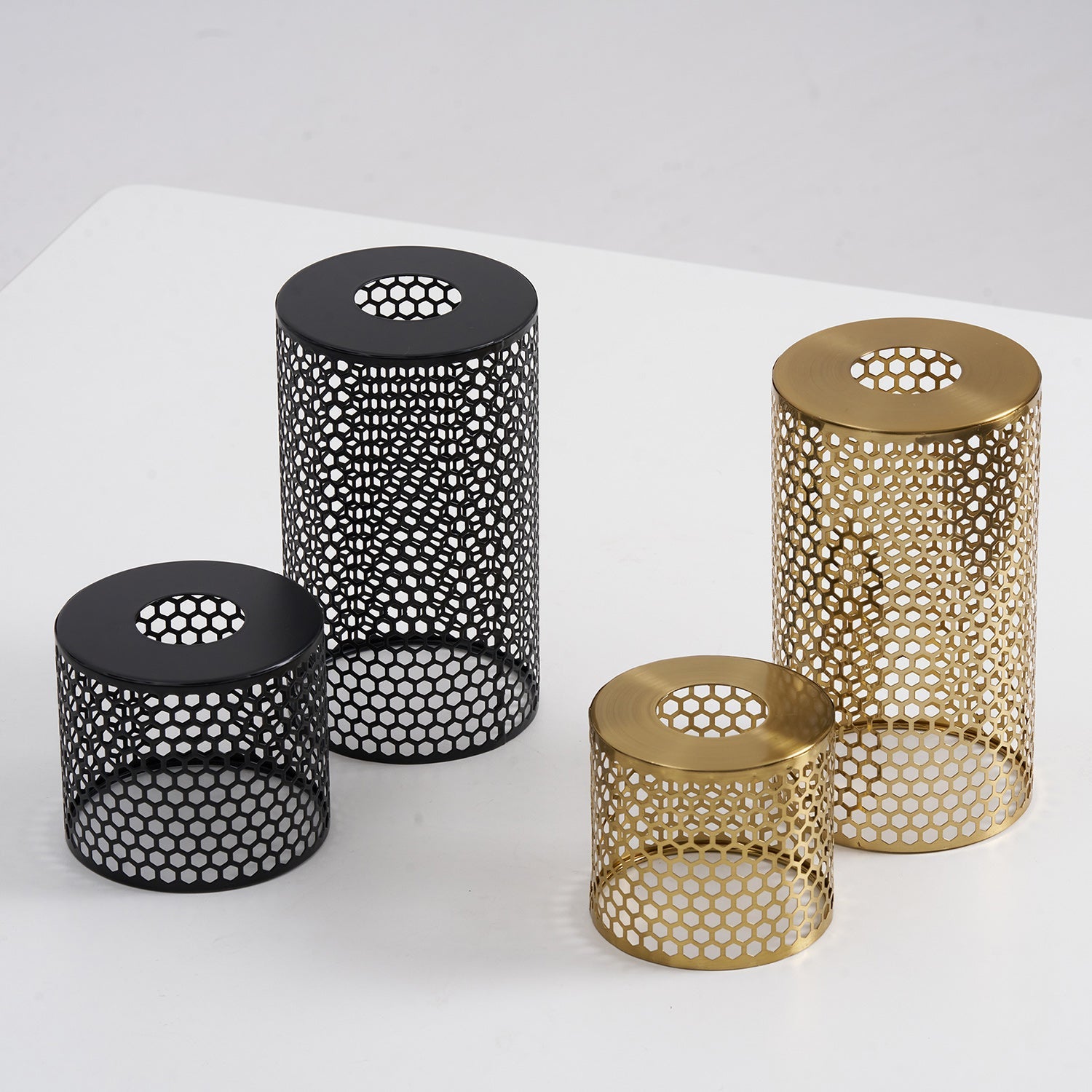 Chiswick Double-Layer Glass and Mesh Pendant Light