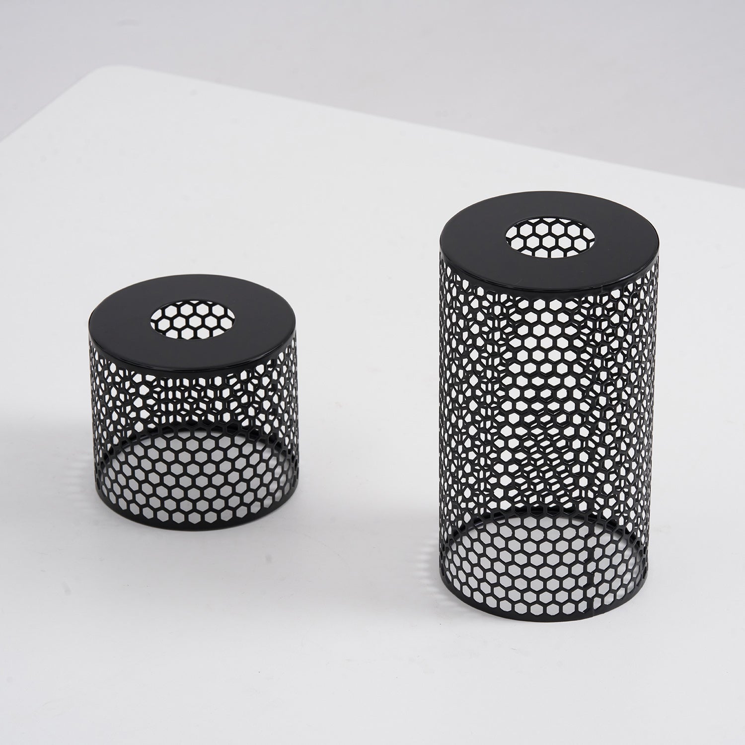 Chiswick Double-Layer Glass and Mesh Pendant Light