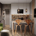 Chiswick Double-Layer Glass and Mesh Pendant Light