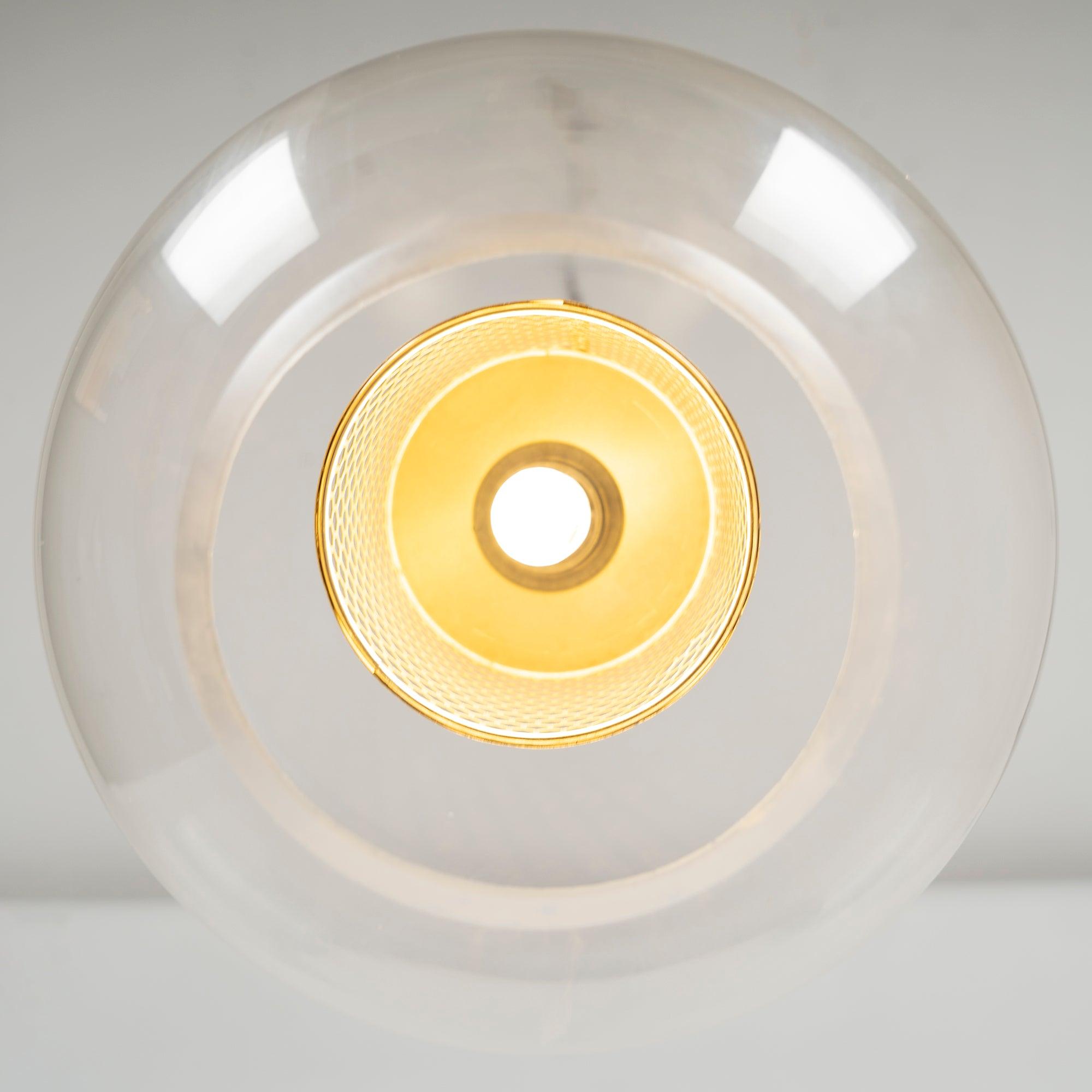 Chiswick Double-Layer Glass and Mesh Pendant Light