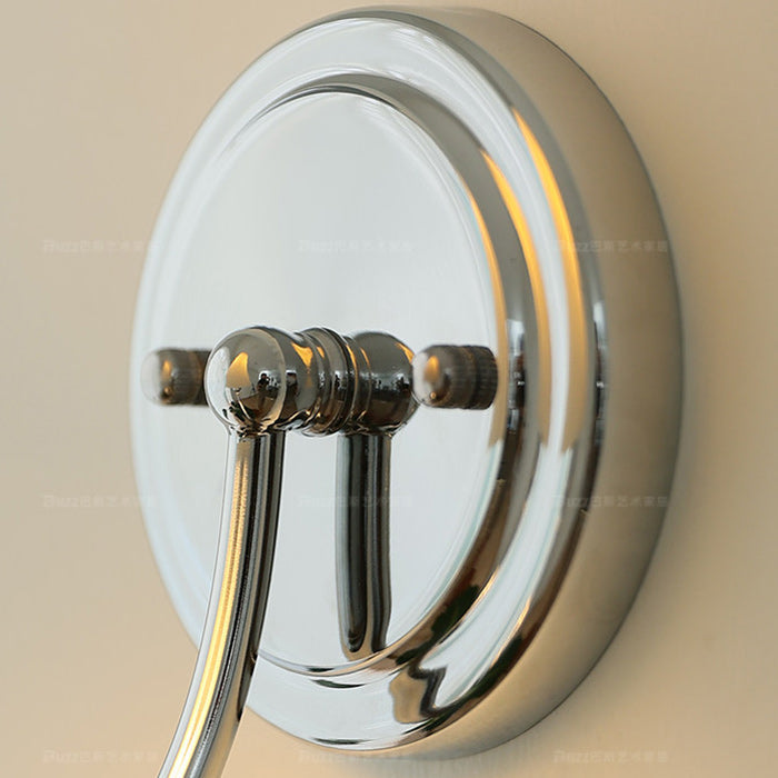 Chloe Ribbed White Ceramic Wall Sconce