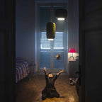 Chouchin Blown Glass Lantern Pendant Lamp