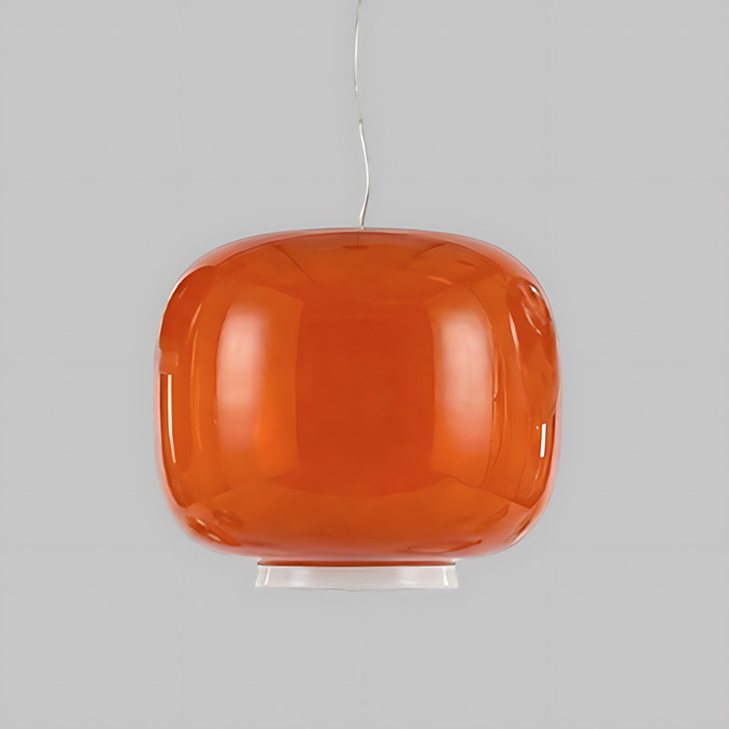 Chouchin Blown Glass Lantern Pendant Lamp
