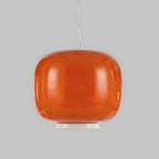Chouchin Blown Glass Lantern Pendant Lamp