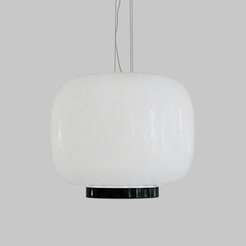 Chouchin Blown Glass Lantern Pendant Lamp