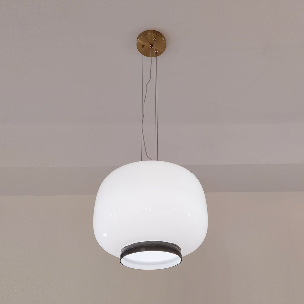 Chouchin Blown Glass Lantern Pendant Lamp