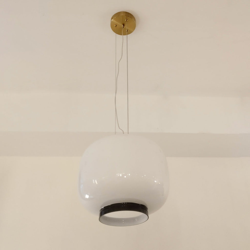 Chouchin Blown Glass Lantern Pendant Lamp