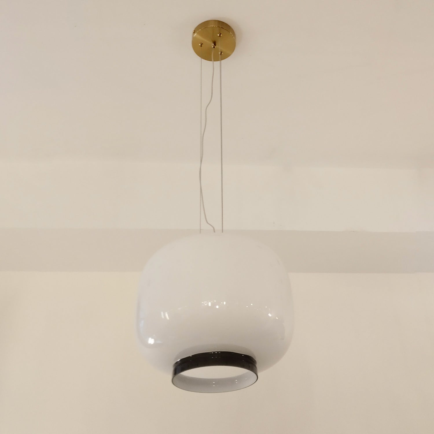 Chouchin Blown Glass Lantern Pendant Lamp