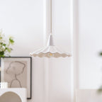 Christie White Ceramic Adjustable Pendant Lamp