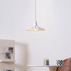 Christie White Ceramic Adjustable Pendant Lamp