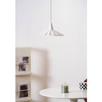 Christie White Ceramic Adjustable Pendant Lamp