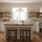 Christie White Ceramic Adjustable Pendant Lamp