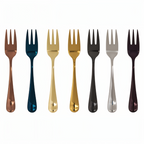 Elianor – Stainless Steel Dessert Forks Set 4 Of 6 Pieces