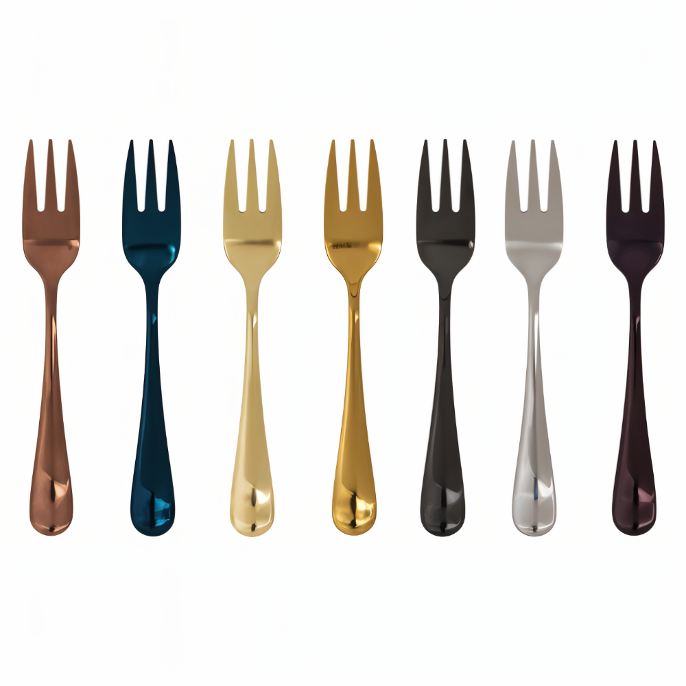 Elianor – Stainless Steel Dessert Forks Set 4 Of 6 Pieces