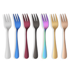 Elianor – Stainless Steel Dessert Forks Set 4 Of 6 Pieces