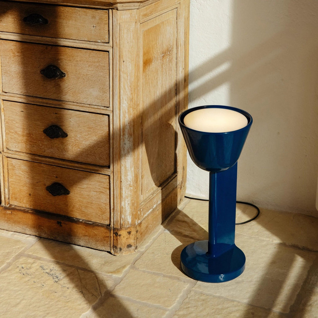 Chroma Tilt Pivoting Table Lamp in Bold Colors