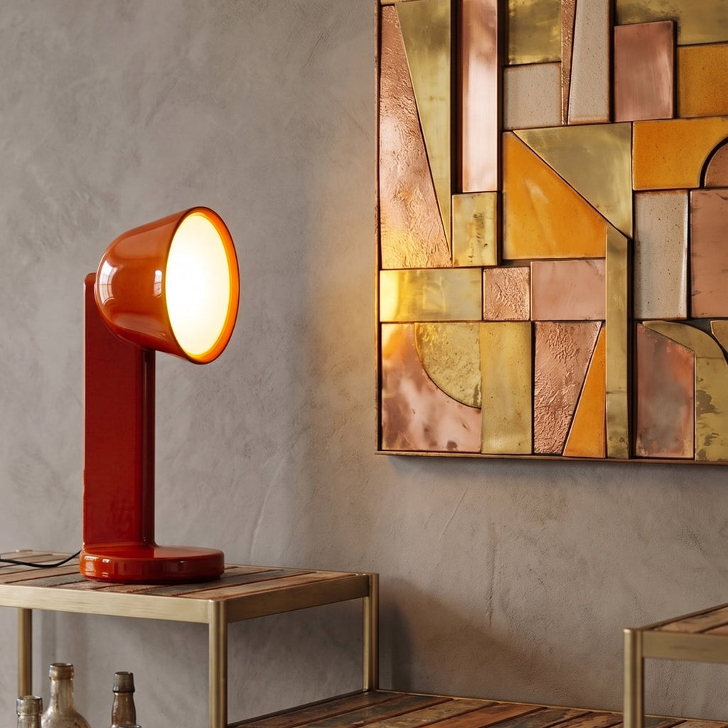 Chroma Tilt Pivoting Table Lamp in Bold Colors