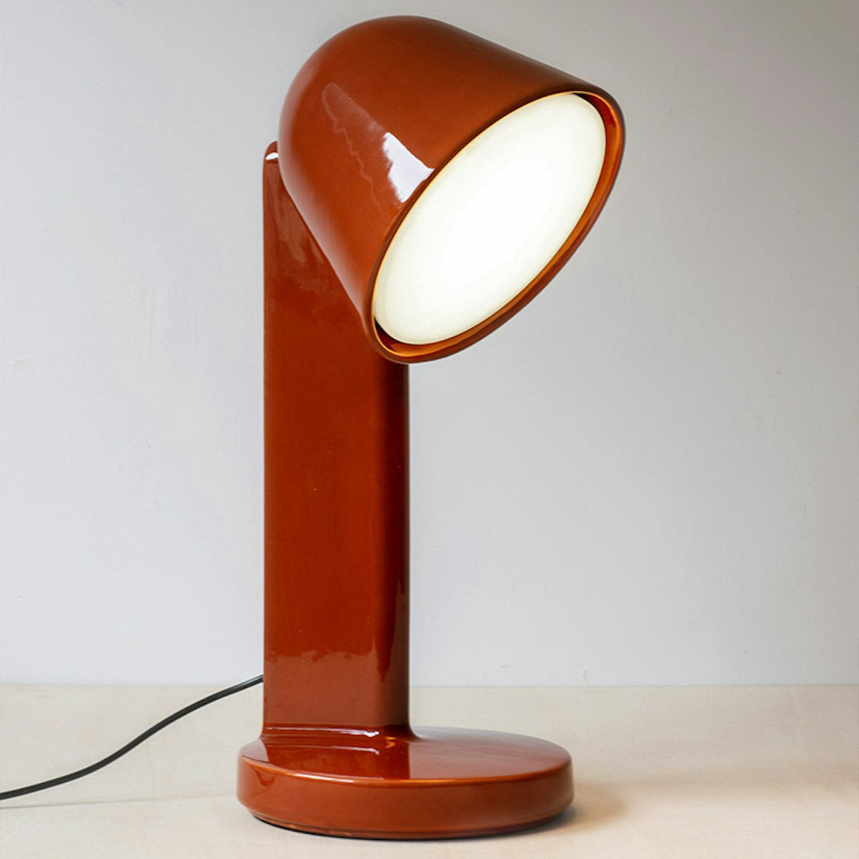 Chroma Tilt Pivoting Table Lamp in Bold Colors
