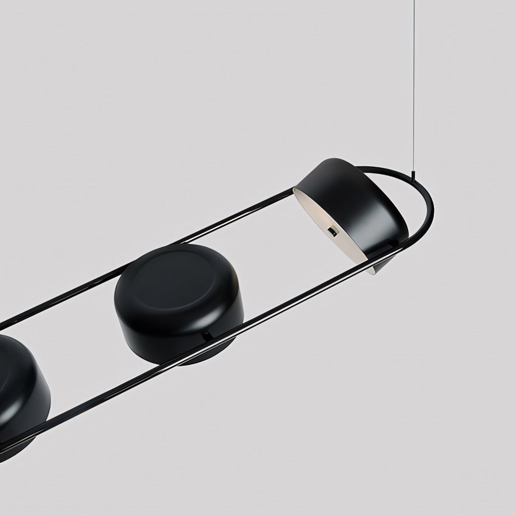 Cine Rail Adjustable 4-Light Linear Pendant