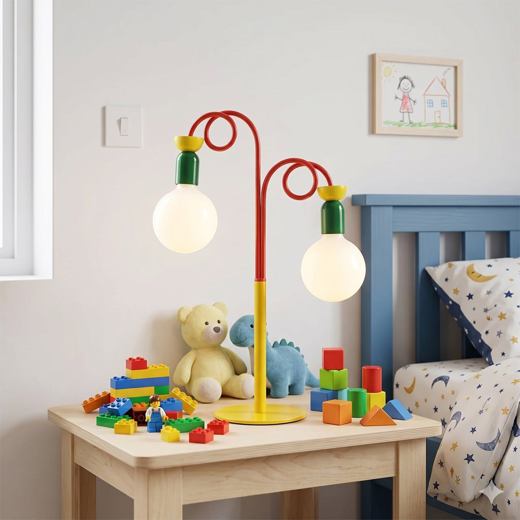 Circulo Play Color-Block Table Lamp (Memphis Style)