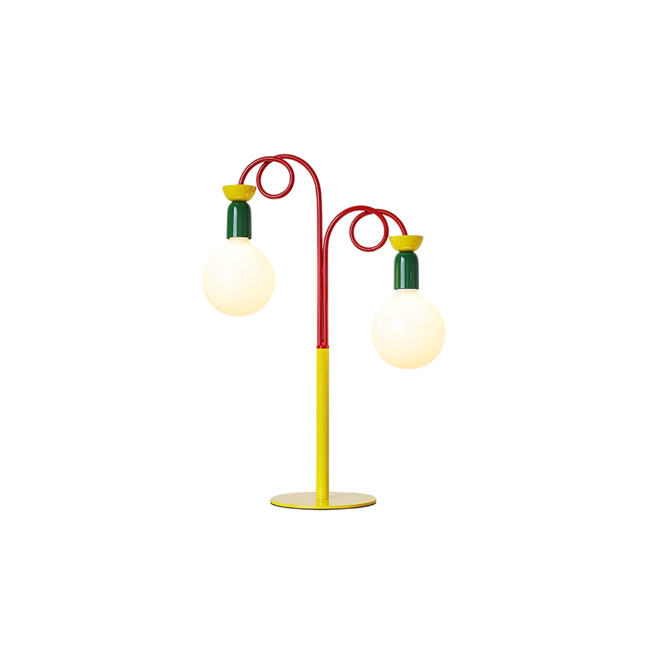 Circulo Play Color-Block Table Lamp (Memphis Style)