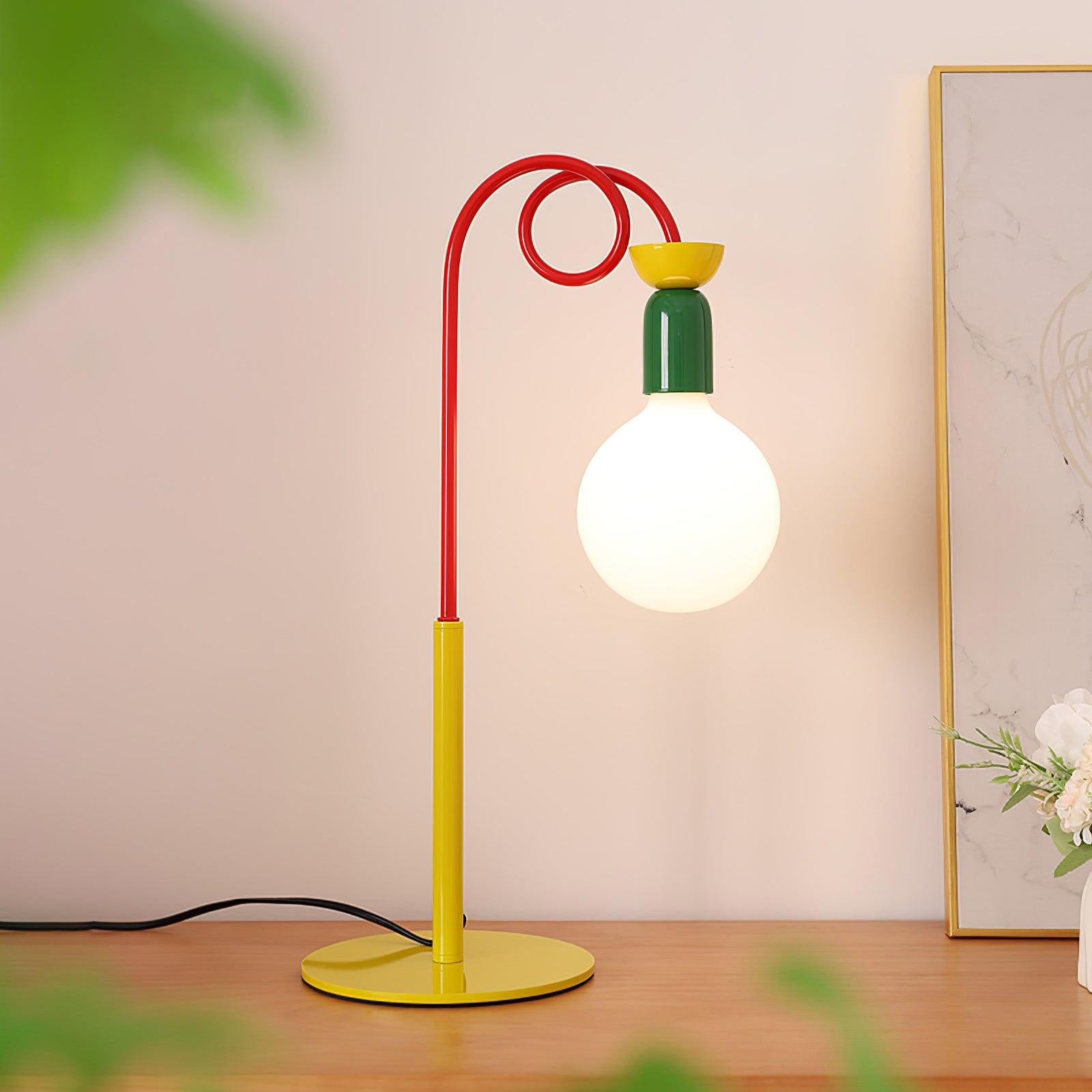 Circulo Play Color-Block Table Lamp (Memphis Style)