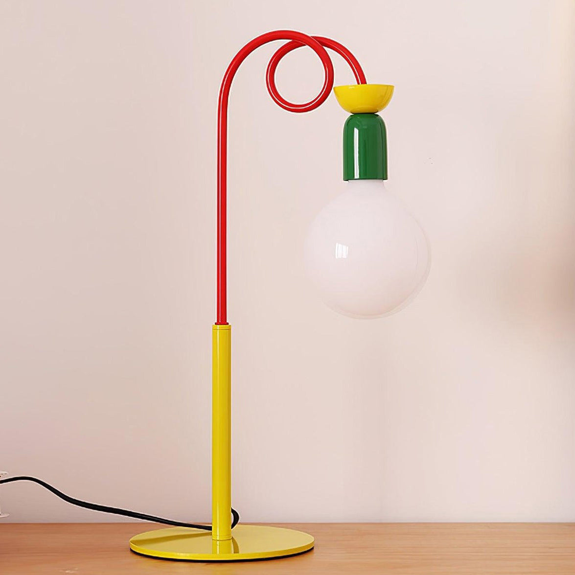 Circulo Play Color-Block Table Lamp (Memphis Style)