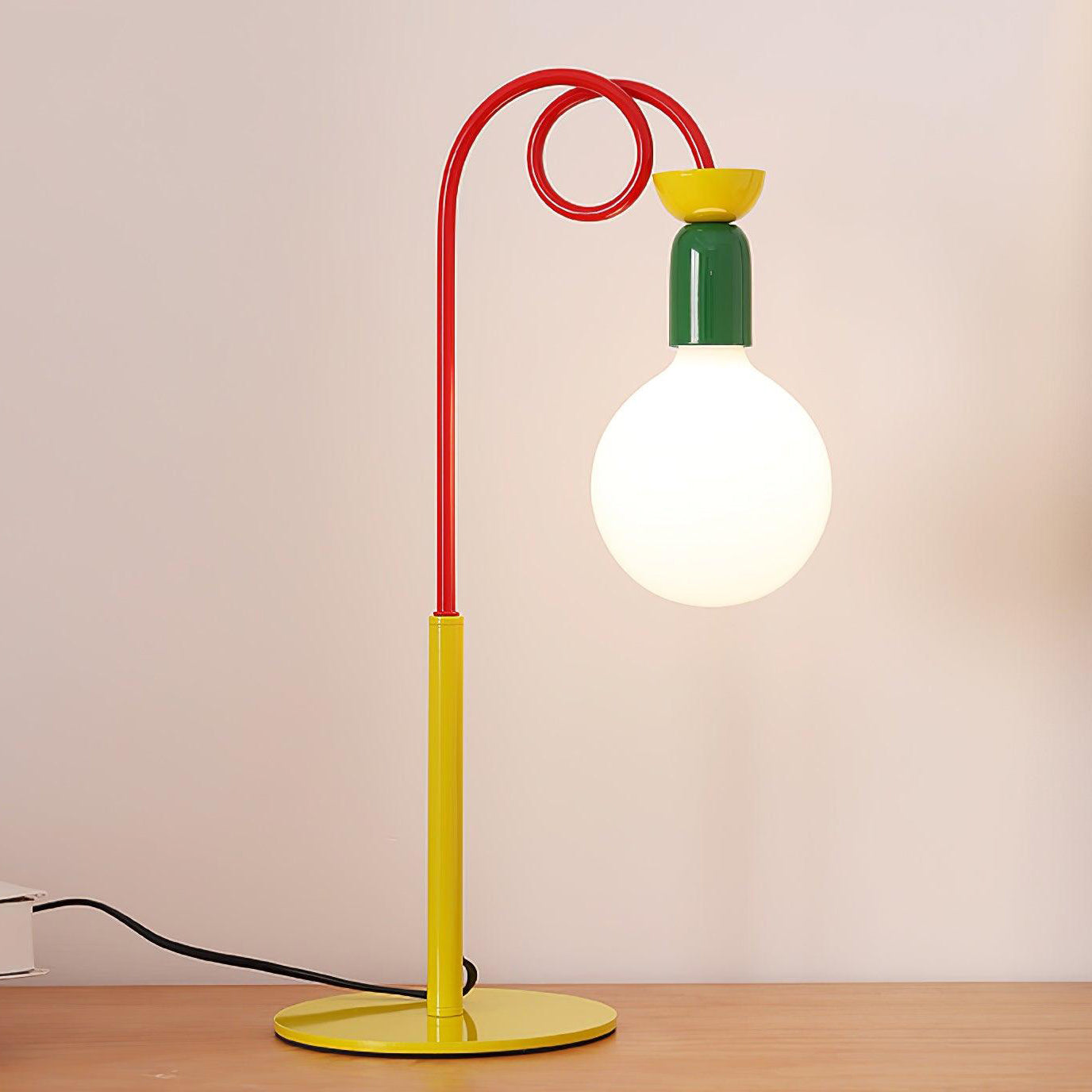 Circulo Play Color-Block Table Lamp (Memphis Style)