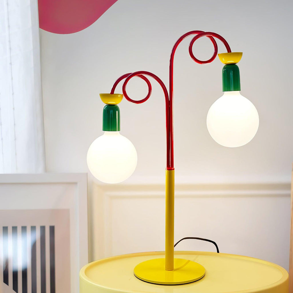 Circulo Play Color-Block Table Lamp (Memphis Style)