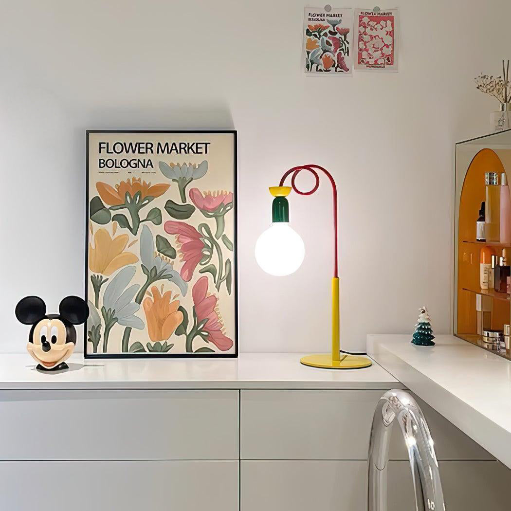 Circulo Play Color-Block Table Lamp (Memphis Style)