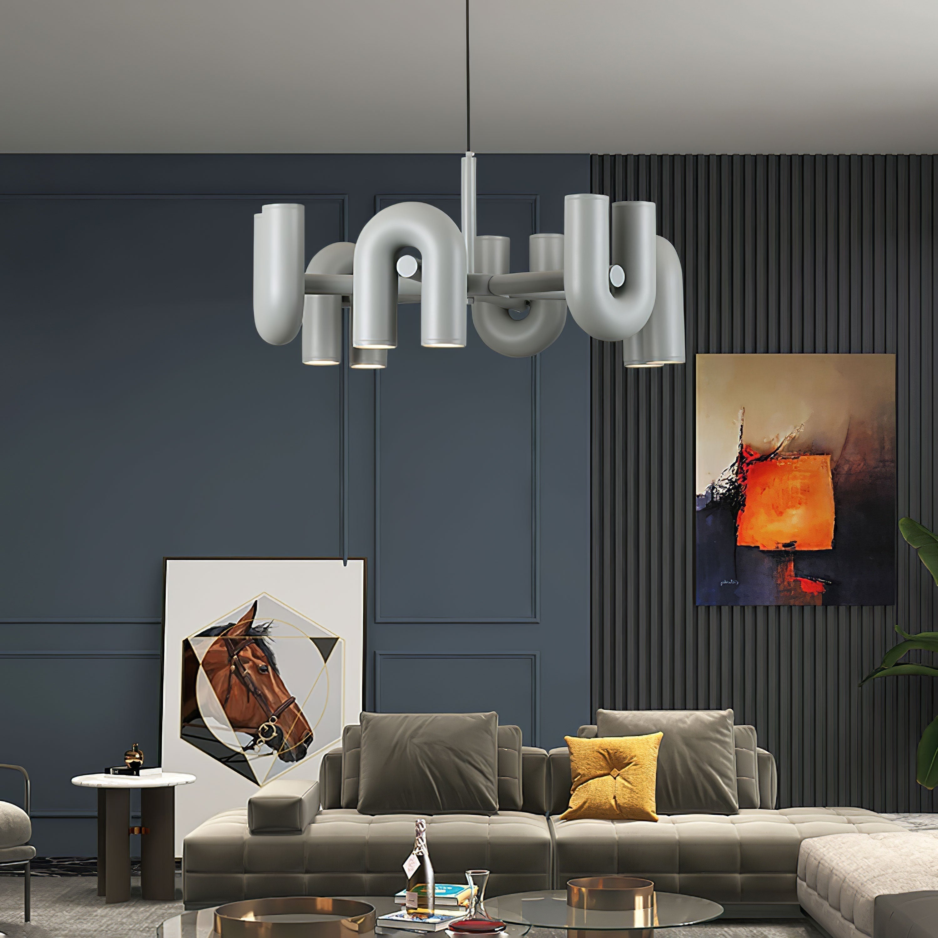 Bello LED Hanglamp | Gebogen Design, Verstelbare Kabel
