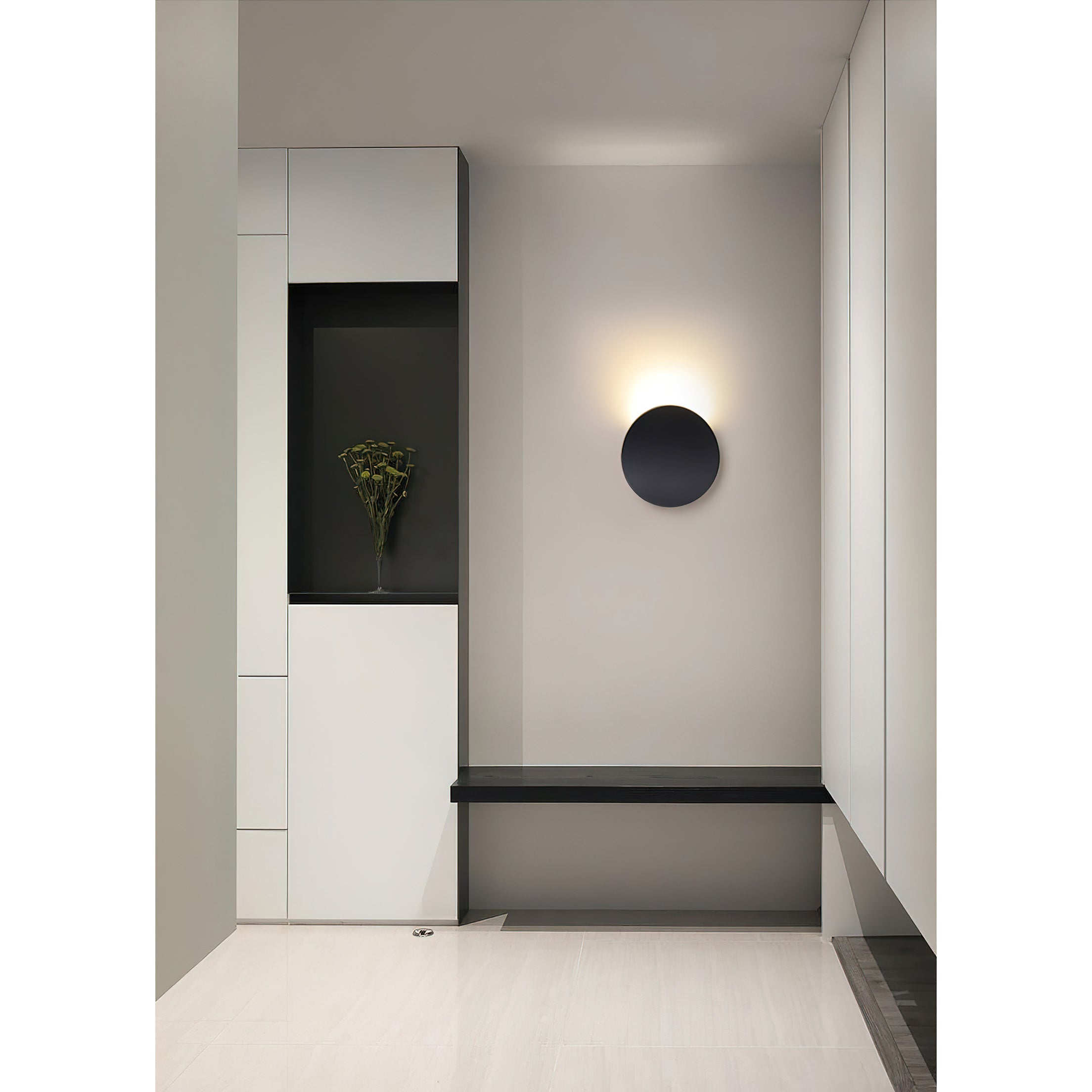 Citra Round Integrated LED Wall Light